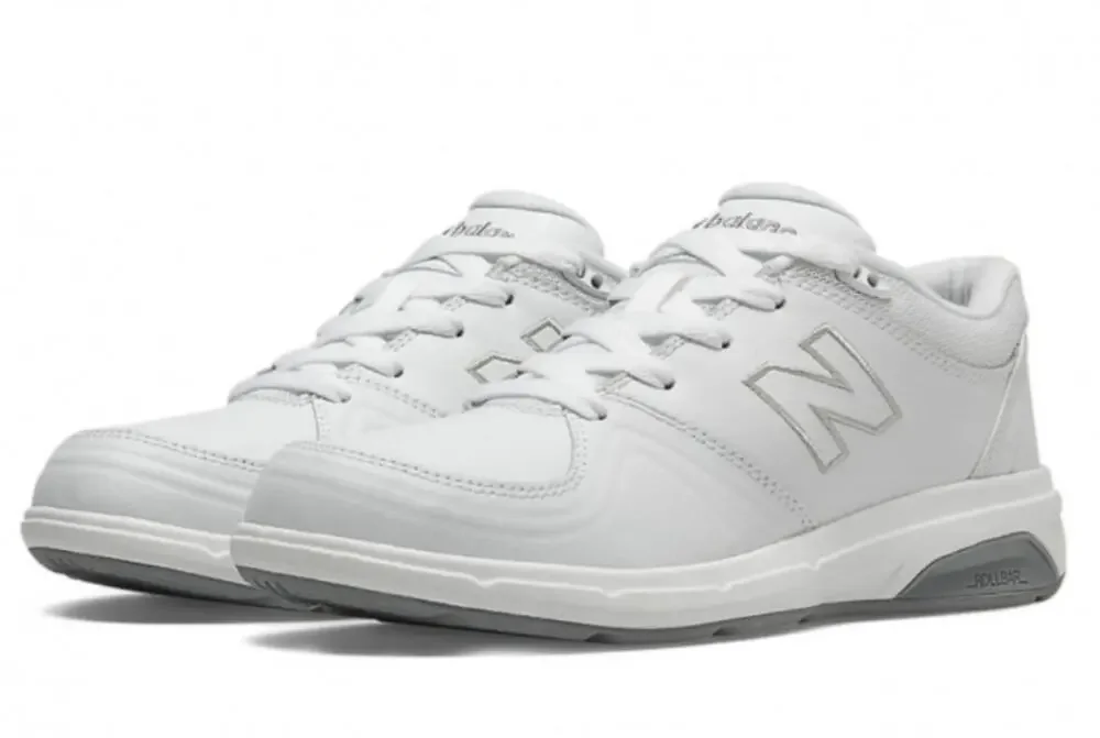 New Balance White 813 Rollbar Comfort Walking Shoes Sneakers